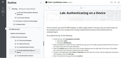 CompTIA Tech+ CertMaster Learn FC0-U71