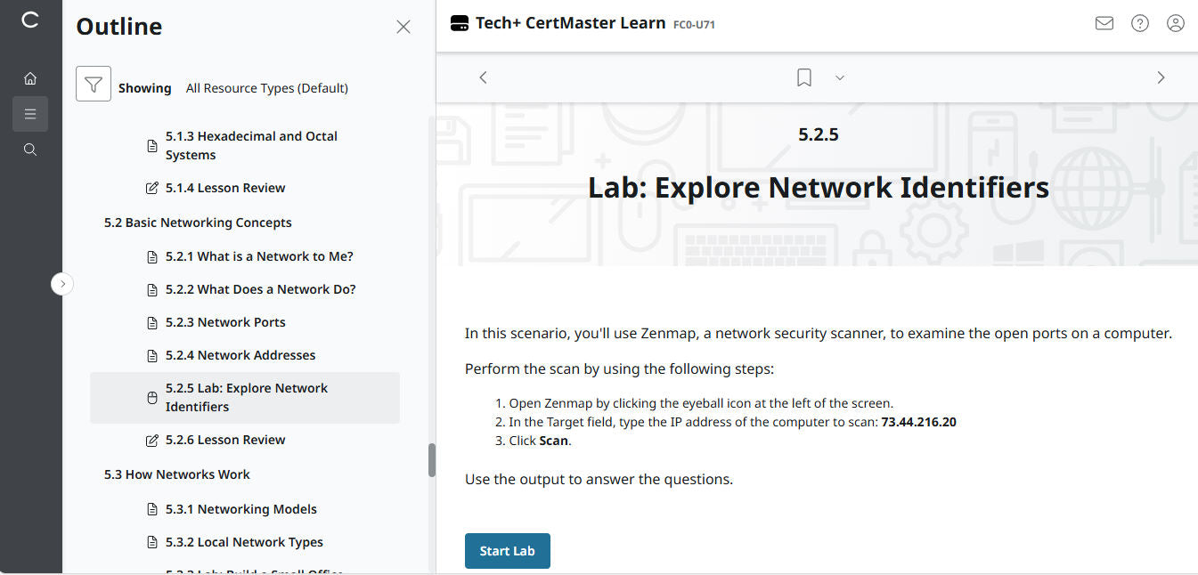 CompTIA Tech+ CertMaster Learn FC0-U71