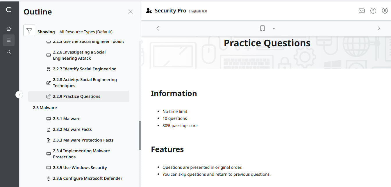 TestOut Security Pro für Security+ (SY0-701) – Einzellizenz
