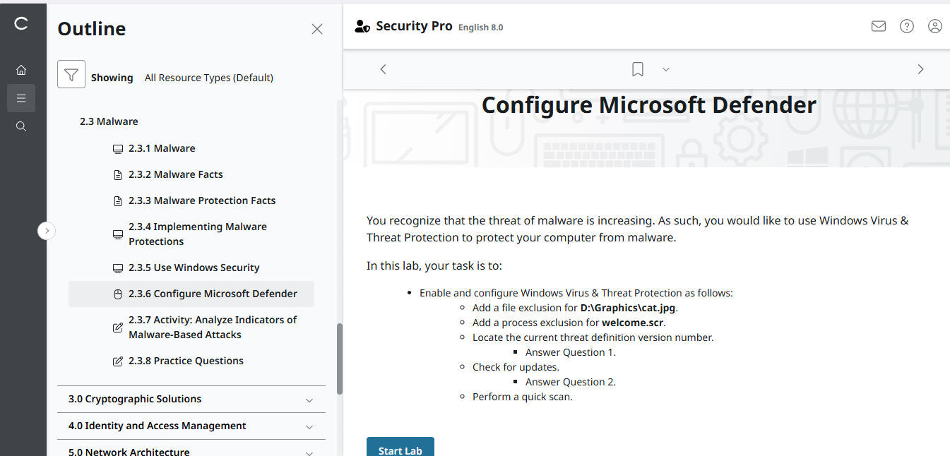 TestOut Security Pro für Security+ (SY0-701) – Einzellizenz