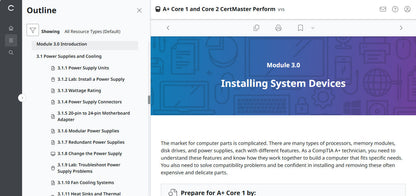 CertMaster Practice für CompTIA A+ Core 1 (220-1101) – (25 % Rabatt)