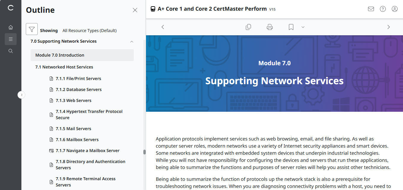 CertMaster Practice für CompTIA A+ Core 1 (220-1101) – (25 % Rabatt)
