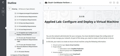 CompTIA Cloud+ CV0-004 eLearning-Paket