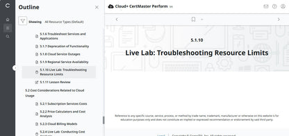 CompTIA Cloud+ CV0-004 eLearning-Paket