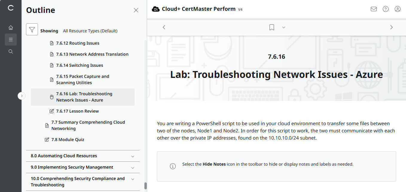 CompTIA Cloud+ CV0-004 eLearning-Paket