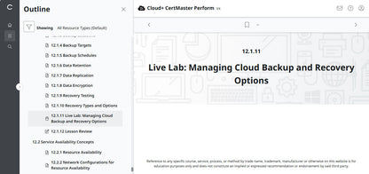 CompTIA Cloud+ CV0-004 eLearning-Paket